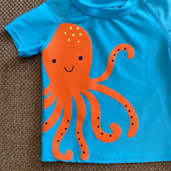 Sea Me Swim Octopus Rashguard 12-18 Months - Picture 4 of 4